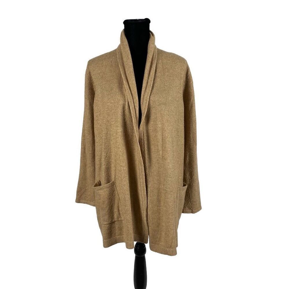 Loft Wool Blend Beige Cardigan - Women’s S Petite